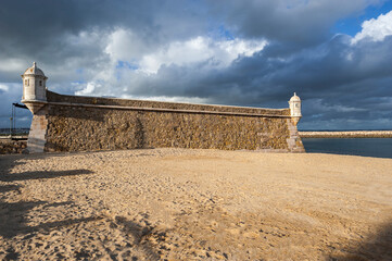 Forte da Ponta da Bandeira fortress in Lagos