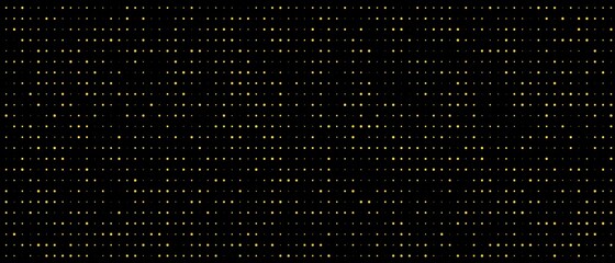 Abstract background. Golden texture of dots. A line pattern of small dots. Design vip sale banner, poster for holidays, birthday, frame for social networks. Vector illustration.