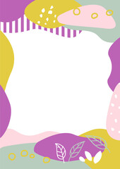 北欧風のフレーム素材