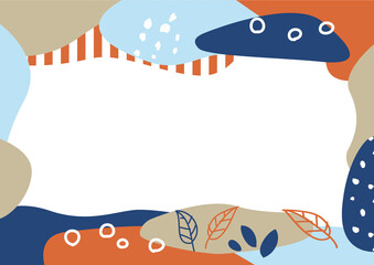 北欧風のフレーム素材