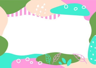 北欧風のフレーム素材