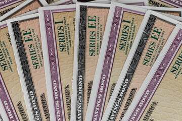 US Savings Bonds. Savings bonds are debt securities issued by the U.S. Department of the Treasury. They are issued in Series EE or Series I.