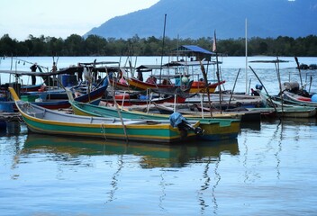 boats on the river