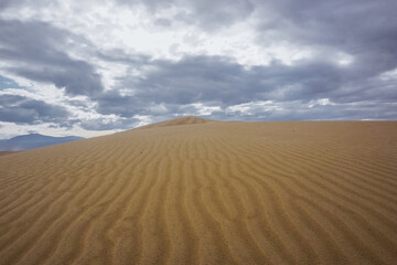 Beautiful landscape of the Chara desert
