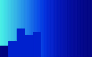 blue city background