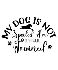 Dog Svg Tshirt Design