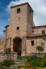 Fototapeta na wymiar Eglise, Cascajares de la Sierra, Castille et León, Espagne