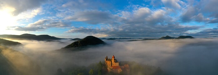 Burg Berwartstein Panorama
