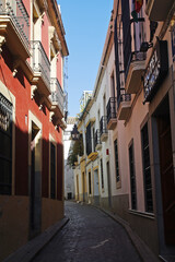 Old narrow streets in Cordoba, Spain