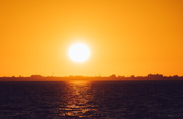 Florida Tampa bay sunset landscape