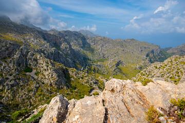 Fototapeta na wymiar Landscape in Mallorca island, Spain