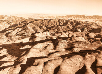 aerial view high desert Reno Nevada