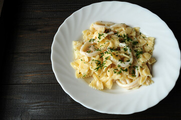 pasta with chicken and vegetables