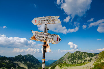 Landscape in Retezat Mountains, Romania