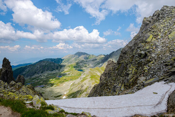 Landscape in Retezat Mountains, Romania
