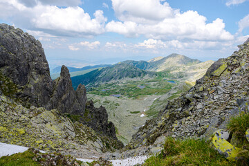 Landscape in Retezat Mountains, Romania
