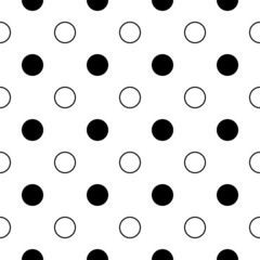 Circles pattern. Circular figures seamless ornament. Rings backdrop. Circle shapes background. Ring forms motif. Geometric wallpaper. Digital paper, textile print, web design, abstract image.