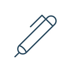 School Pen - vector icon.