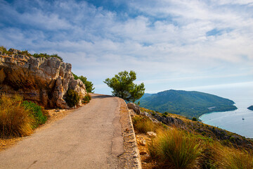 Landscape at the sea in Mallorca, Spain