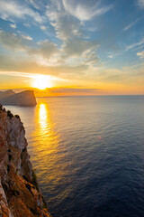Fototapeta premium Landscape at the sea in Mallorca, Spain