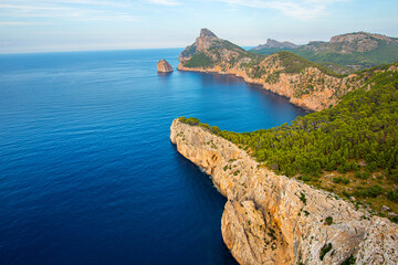 Landscape at the sea in Mallorca, Spain