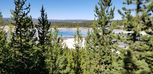 Grand Prismatic Spring, Yellowstone National Park, Wyoming