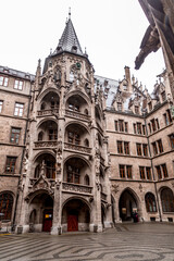 Fototapeta premium The New Town Hall - Glockenspiel in Munich, Germany