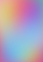 Fototapeta na wymiar gradient colorful background, Modern bright, soft screen design, for smartphone, for mobile app, Soft color gradientsVertical A4 Letter Funky Gradient Overlay.