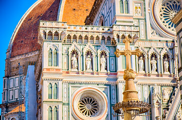 Fototapeta na wymiar Kathedrale Santa Maria in Florenz - Toskana