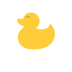 vector image of abstract duck for decoration and design