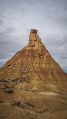The Bardenas Reales is a semi-desert natural region, or badlands, of some 42,000 hectares in...