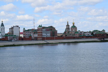 Promenade. Building. Towers
