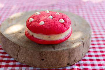 cookies candy  sweet food snack sugar gourmet cookies nutella chocolate  milk cream  chocolate  milk cream background for instagram