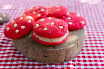 cookies candy  sweet food snack sugar gourmet cookies nutella chocolate  milk cream  chocolate  milk cream background for instagram