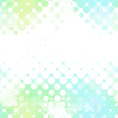 Fototapeta na wymiar Light pastel blue green pop bubbles border background texture