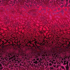 Abstract pink floral gradient seamless background texture