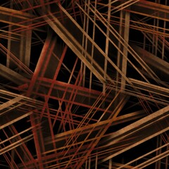 Abstract wooden sticks seamless background pattern