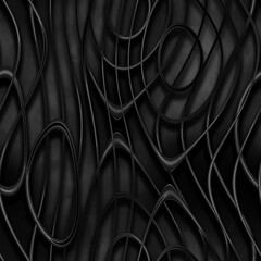 Black intersecting lines seamless background