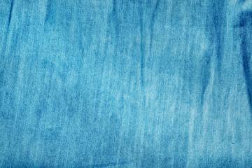 Blue linen background Weaving Canvas Fabric Texture background