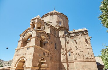 A View of the Cathedral of the Holy Cross on Akdamar Island, Lake Van, Turkey