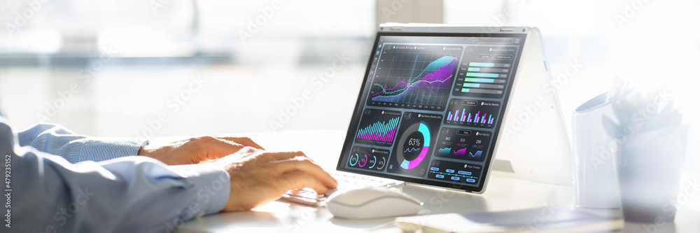 Poster Data Analyst Using Data Analytics KPI
