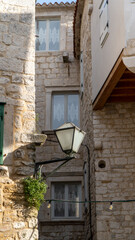 Fototapeta na wymiar City sights and attractions in Trogir, Croatia