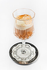 cocktail on the white background