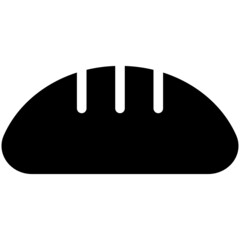 Bread icon for web and mobile