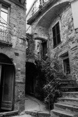Fototapeta na wymiar Old Street in Vernazza, Cinque Terre, Liguria, Italy