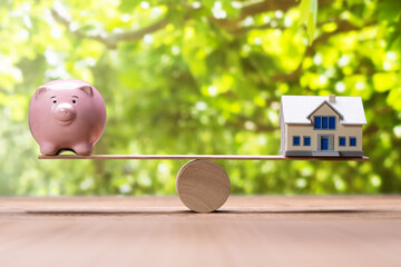 Real Estate House Balance