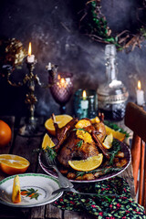 Duck  a L’Orange.style rustic