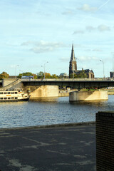 beautiful autumn day in MAASTRICHT, A BEAUTIFUL TOWN IN THE SOUTH OF THE NETHERLANDS - 479252320