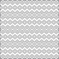 Abstract Geometric Pattern generative computational art illustration.Black and 
white pattern for wallpapers and backgrounds. line art.