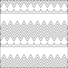 Abstract Geometric Pattern generative computational art illustration.Black and 
white pattern for wallpapers and backgrounds. line art.